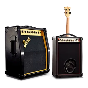 Guitar Amp On Stage PNG 56