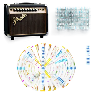 Guitar Amp With Bluetooth PNG 06252024