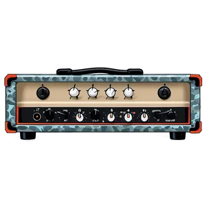 Guitar Amp With Graphic Eq Png 06252024 PNG image