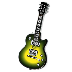 Guitar Outline PNG Fww