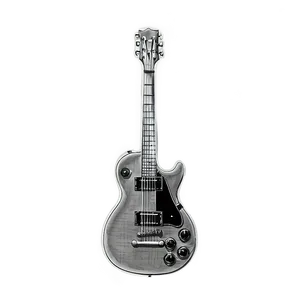 Guitar Sketch PNG Lbl