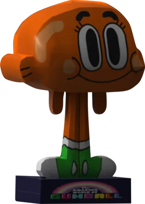 Gumball Watterson Figure PNG image
