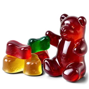 Gummy Jelly Bears PNG 1