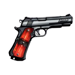 Gun Fire Flash Illustration PNG 06212024