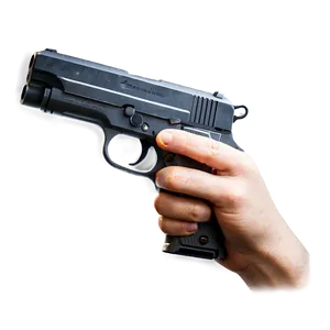 Gun In Hand A PNG