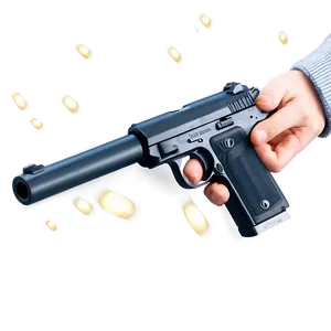 Gun In Hand Action Png 93 PNG image