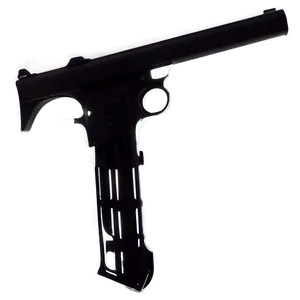 "gun Silhouette PNG: Simple And Elegant" Dem10 PNG