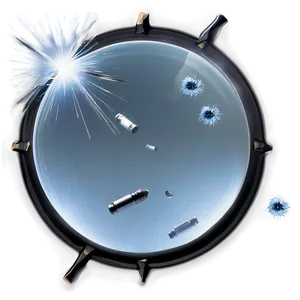 Gunshot Through Glass PNG 59 PNG