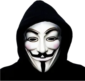 Guy Fawkes Mask Anonymous PNG image