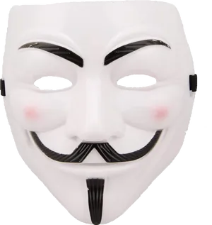 Guy Fawkes Mask Anonymous PNG image