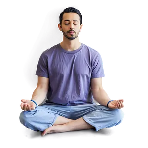 Guy Meditating PNG 68 PNG