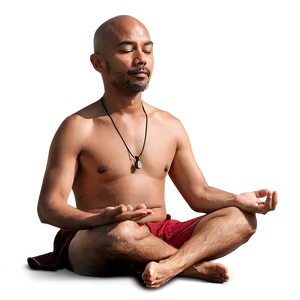 Guy Meditating PNG Ich47 PNG