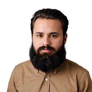 Guy With Beard PNG 05242024