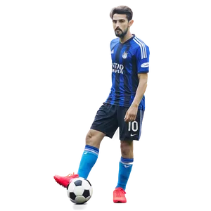 Guy With Soccer Ball PNG 05242024 PNG