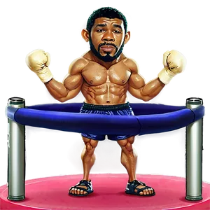 Gym Boxing Ring PNG Phv