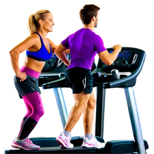 Gym Cardio Machines PNG 42