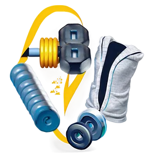 Gym High-intensity Training PNG 68 PNG