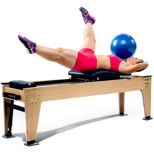 Gym Pilates Reformer PNG Der PNG