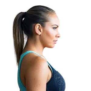 Gym Ponytail Secure PNG Ess62