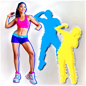 Gym Zumba Dance Png Gxn PNG image