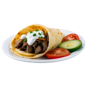 Gyro Street Food Png 06252024 PNG image