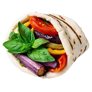 Gyro With Grilled Vegetables Png Grw9 PNG image