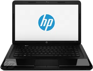 H P Laptop Displaying Logo PNG image