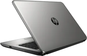 H P Laptop Rear View PNG