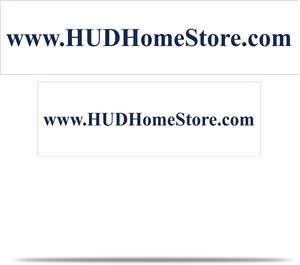 H U D Home Store Website Advertisement PNG image