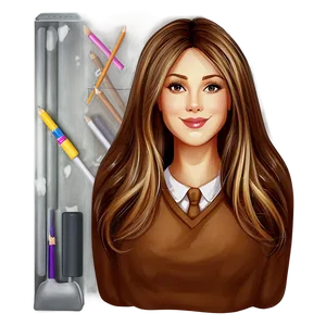 Hair Clipart For Teachers PNG 06282024