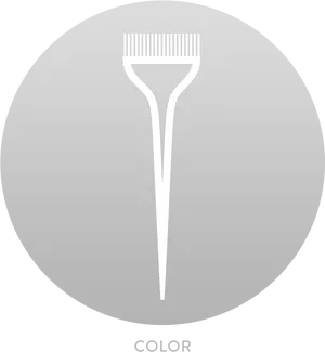 Hair Coloring Tool Icon PNG image