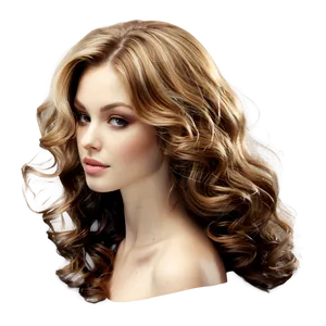 Hair Waves D PNG image