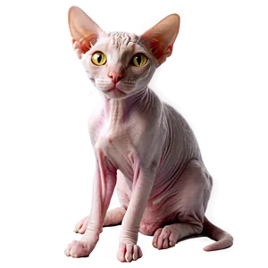 Hairless Cat B PNG image