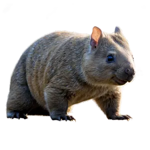 Hairy Nose Wombat PNG Xkj38 PNG