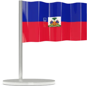 Haiti Flagon Stand PNG image