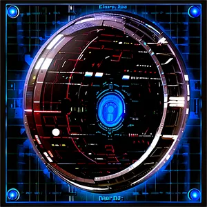 Hal 9000 Blueprint Style PNG Ybl20 PNG
