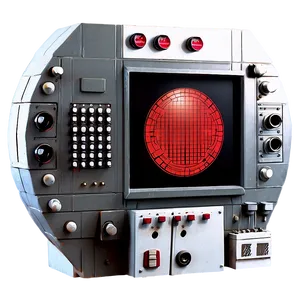 Hal 9000 Console Screen PNG 06252024 PNG