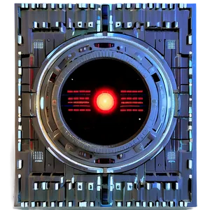 Hal 9000 Console Screen Png Hfs59 PNG image