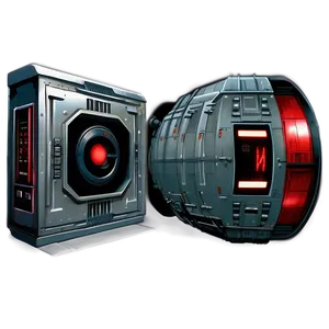 Hal 9000 Detailed Sketch PNG 06252024 PNG