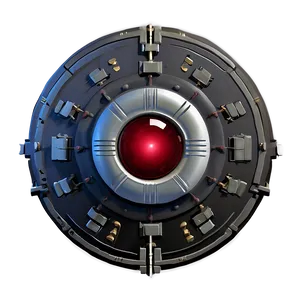 Hal 9000 Detailed Sketch Png 2 PNG image