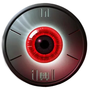 Hal 9000 Glowing Eye PNG Whu