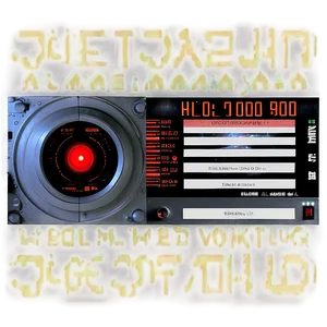 Hal 9000 Information Display Png Ybd52 PNG image