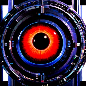 Hal 9000 Space Odyssey PNG Mch20 PNG