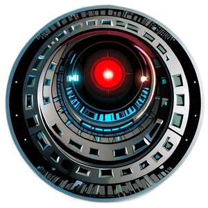 Hal 9000 Vector Art PNG Jkn52