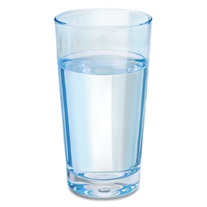 Half Full Glass Of Water Png 65 PNG image