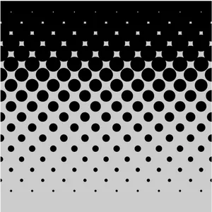 Halftone Gradient Dots Pattern PNG image