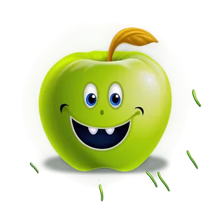 Halloween Apple Cartoon Png Vnr PNG image