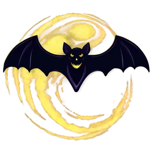 Halloween Bat Silhouette Png 04292024 PNG image