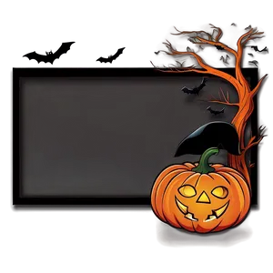 Halloween Border For Flyers Png Cpp PNG image