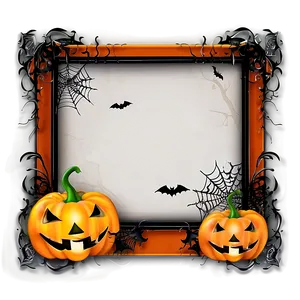 Halloween Border For Posters Png 26 PNG image